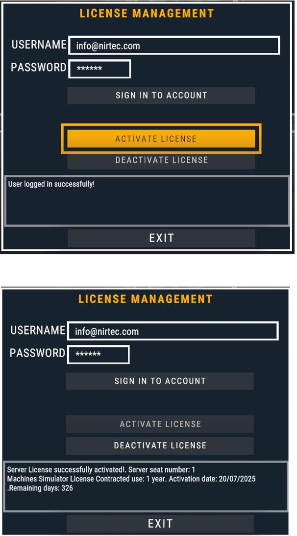 Activate License